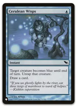 Cerulean Wisps #31/301 (NM) List Reprints LIST LIST Magic MTG - Image 1