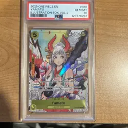One Piece Yamato Illustration Box Volume 2 ST13-016 PSA 10 Gem Mint - Image 1