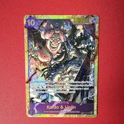 One Piece Card Game Kaido & Linlin OP08-119 SEC Foil NM ENG Two Legends - Image 1