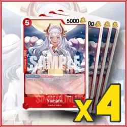 ONE PIECE TCG: YAMATO Memorial Collection EB01-007 x4🔥 - Image 1
