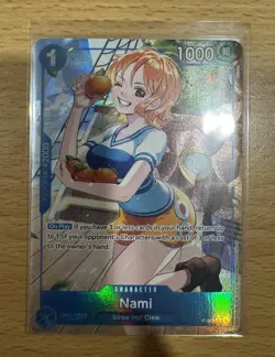 One Piece TCG Nami Alternate Art PRB01 P-053 English - Image 1