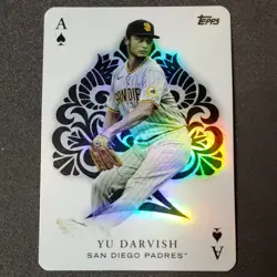 2023 Topps Update Series Baseball All Aces Yu Darvish Card #AA-41 Padres - Image 1