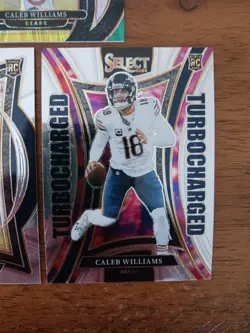 2024 Select - Football Caleb Williams 3 Card Rookie Shock Lot - Image 4