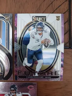2024 Panini - Select Football Caleb Williams 3 Card Rookie Lot - Image 3