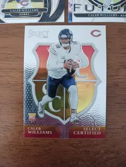 2024 Panini - Select Football Caleb Williams 3 Card Rookie Lot - Image 4