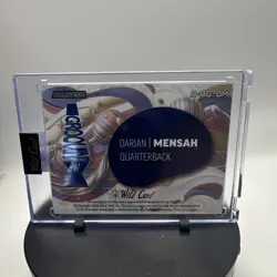Wild Card Alumination 2026 Darian Mensah Miami Hurricanes Auto 1/1 A-AG-DM - Image 2