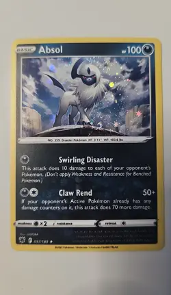 Absol - (Cosmos Holo) 097/189 Miscellaneous Cards & Products Holo near mint nm - Image 1