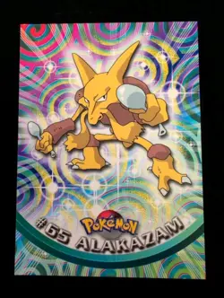 Alakazam #65 Topps 2000 TV Animation Edition Pokemon Card - Image 1