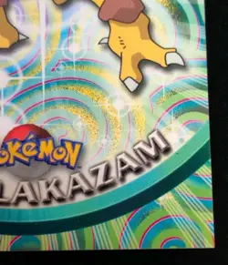 Alakazam #65 Topps 2000 TV Animation Edition Pokemon Card - Image 4