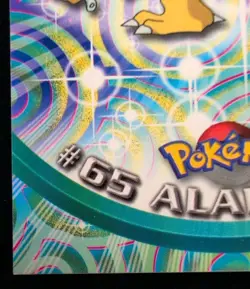Alakazam #65 Topps 2000 TV Animation Edition Pokemon Card - Image 5