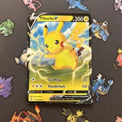 Pikachu V 086/264 PL -Ultra Rare Pokemon Card- Fusion Strike (9q) - Image 1