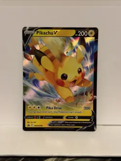 Pikachu V - SWSH285 - Black Star Promo - Pokemon Card - NM/M - Image 1