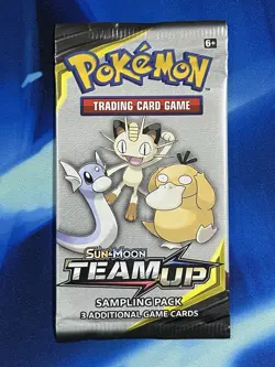 Sun & Moon Team Up Sampling Pack Fun Pack 3 Card Nm Booster Pack Sample Lot X10 - Image 2