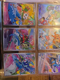 Pokemon 2026 First Partner Illustration Collection Series 1 Promo Set (9 Cards) - Image 4