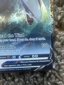 Pokemon Lugia v TCG Silver Tempest Holo Ultra Rare Card 138/195 Mint Condition - Image 5
