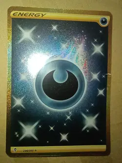 Pokemon Darkness Energy TCG Gold Secret Rare Card 168/147 - Image 1