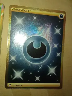 Pokemon Darkness Energy TCG Gold Secret Rare Card 168/147 - Image 2