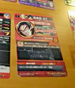 DRAGON BALL Z GT DBZ DBS HEROES CARD PRISM HOLO CARTE JB2-01 PROMO JAPAN ** - Image 2