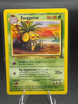 Exeggutor 35/64 Jungle Set Vintage 1999 Pokemon Card - Image 1