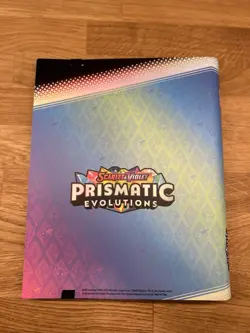 Pokemon - Prismatic Evolutions Binder And poster Only! no cards - Image 3