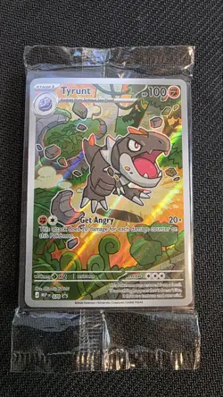 Pokemon Sealed Tyrunt 070 Mega Evolution Promo Holo Promo Card English 2026 - Image 1