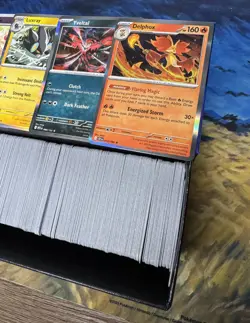 Pokemon TCG Bulk Lot ~ 550 Mixed Cards Common, Uncommon, Holo - CRI/PFL/MEG/POR - Image 3