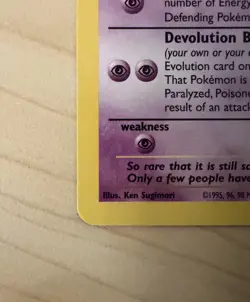 Pokemon Mew #8 Non-Holo Black Star Promo Card WOTC Movie 2000 Vintage - Image 4