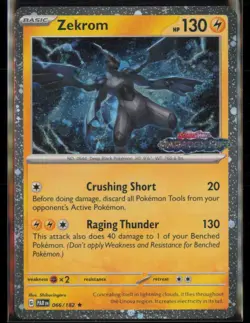 Zekrom (Paradox Rift Stamped) 066/182 Miscellaneous Cards & Products MCAP NM - Image 1