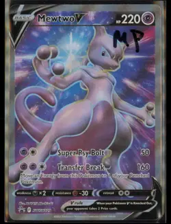 Mewtwo V - SWSH229 Pokemon TCG SWSH: Sword & Shield Promo Cards SWSD Holo MP - Image 1