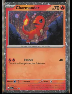 Charmander (Cosmos Holo) 047 Pokemon SV Scarlet & Violet Promo Cards SVP Holo NM - Image 1