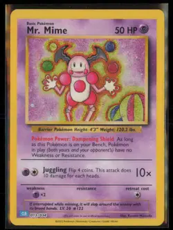 Mr. Mime Holo Classic Collection Trading Card Game Classic 013/034 NM - Image 1
