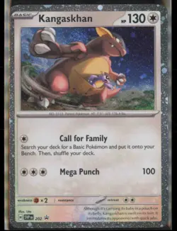 Kangaskhan (Cosmos Holo) 202 Pokemon TCG SV: Scarlet & Violet Promo Cards SVP NM - Image 1