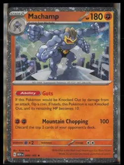 Machamp (Cosmos Holo) 068/165 Miscellaneous Cards & Products MCAP Holo NM - Image 1