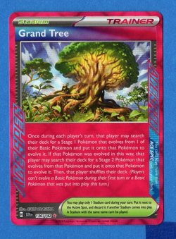 Pokemon Grand Tree 136/142 Stellar Crown ACE SPEC Ultra Rare Holo NM - Image 1