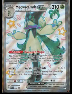 Meowscarada ex 078 Pokemon TCG SV: Scarlet & Violet Promo Cards SVP Holo NM - Image 1