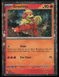 Growlithe - 024 SV: Scarlet & Violet Promo Cards SVP Holo NM - Image 1