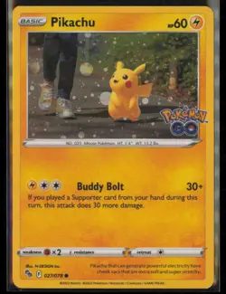 Pikachu (Cosmos Holo) 027/078 Pokemon Miscellaneous Cards Products MCAP Holo NM - Image 1