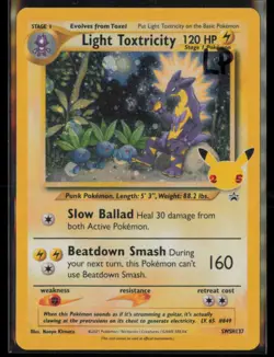 Light Toxtricity - SWSH137 SWSH: Sword & Shield Promo Cards SWSD Holo LP - Image 1