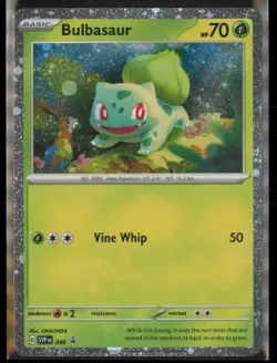 Bulbasaur (Cosmos Holo) 046 Pokemon SV: Scarlet & Violet Promo Cards SVP Holo NM - Image 1