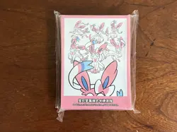 [US SELLER] Pokemon TCG Official Sylveon Card Sleeves S-Chinese Sun&Moon Sealed - Image 1
