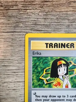 2000 Pokemon Gym Heroes 1st Edition Erika #100/132 LP - Image 5