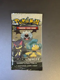 Pokemon Card - Black & White - Sampling Pack - 3 Cards - Factory Sealed - Image 1