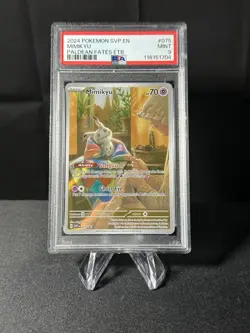 Mimikyu 075 Sv: Scarlet & Violet Promo Cards Holo - PSA 9 - Image 1