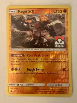 League & Championship Cards #053/111 Regirock - 53/111 (Pokemon League) - Image 1