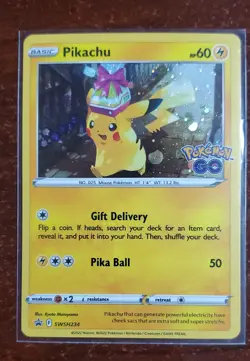 Pikachu SWSH234 SWSH: Sword & Shield Promo Cards Holo - Image 1