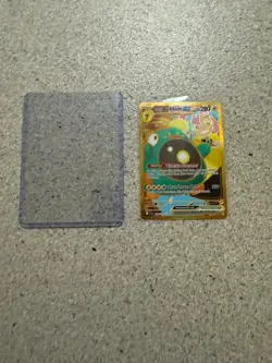 Pokemon TCG Ionos Bellibolt EX Gold Hyper Rare Card 188/159 Journey Together NM - Image 1