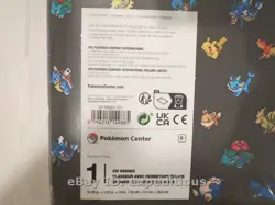 BRAND NEW POKEMON CENTER TCG CARD ZIP BINDER POKEMON PIXEL - Image 3