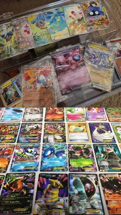 Pokemon Card Lot 100 OFFICIAL TCG Cards + Ultra Rare | VMAX EX MA SIR IR All NM! - Image 1