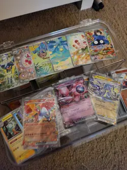 Pokemon Card Lot 100 OFFICIAL TCG Cards + Ultra Rare | VMAX EX MA SIR IR All NM! - Image 2