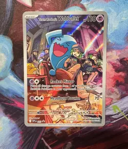 Team Rocket's Wobbuffet 203 Sv: Scarlet & Violet Promo Cards Holo - Image 1